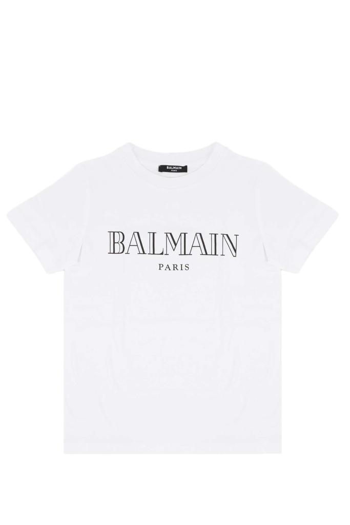 Balmain Cotton T-shirt With Logo商品第1张图片规格展示
