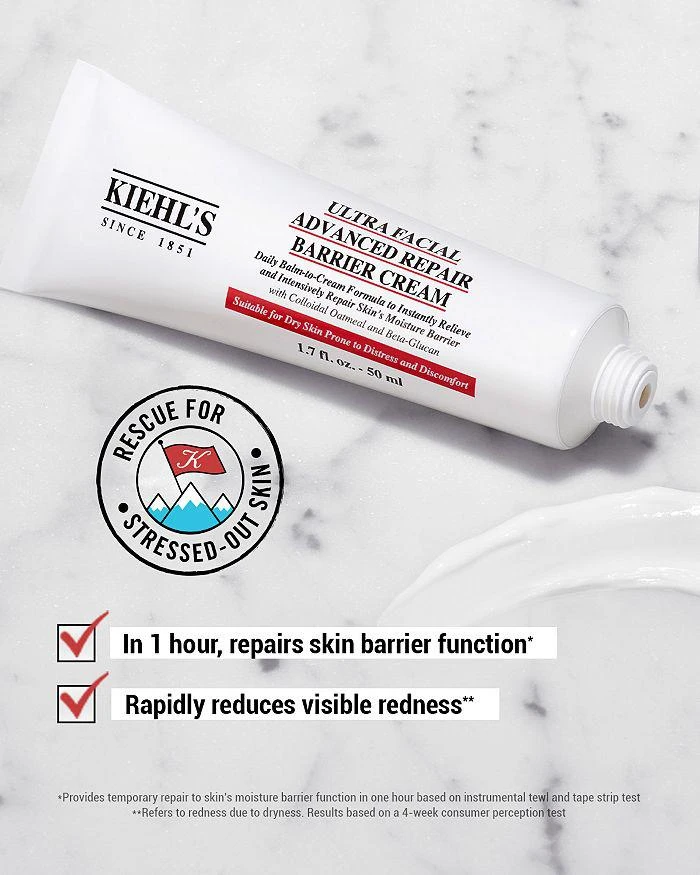 商品Kiehl's|Ultra Facial Advanced Repair Barrier Cream 1.7 oz.,价格¥360,第4张图片详细描述