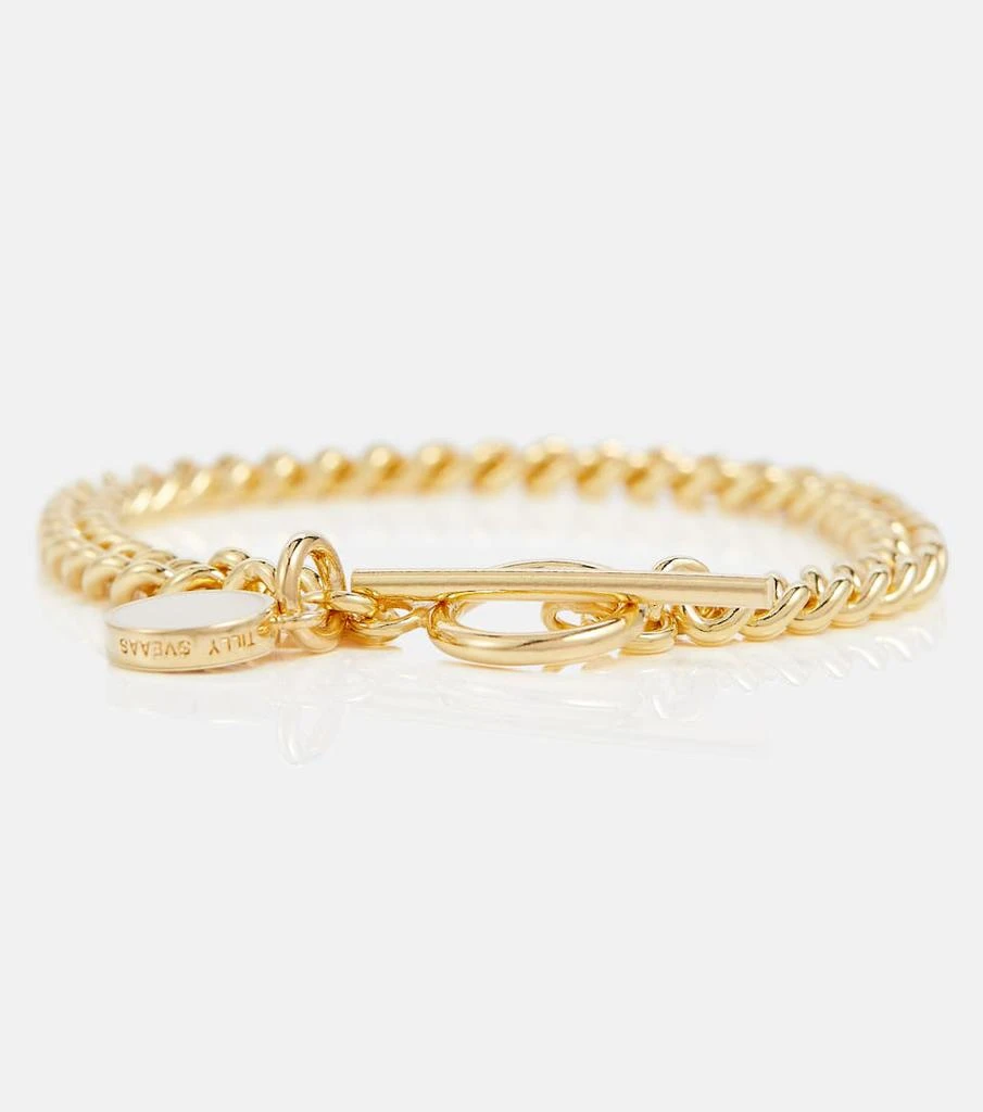 商品TILLY SVEAAS|Gold-plated sterling silver bracelet,价格¥1091,第2张图片详细描述