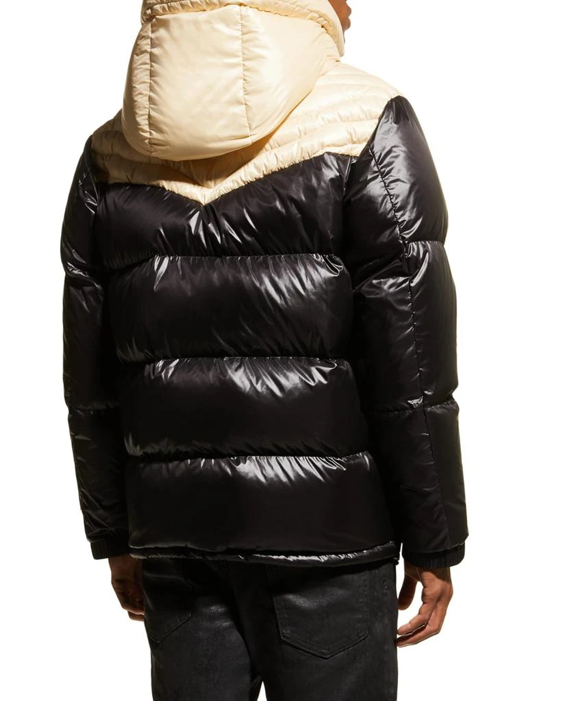 Men's Colorblock Puffer Jacket 商品