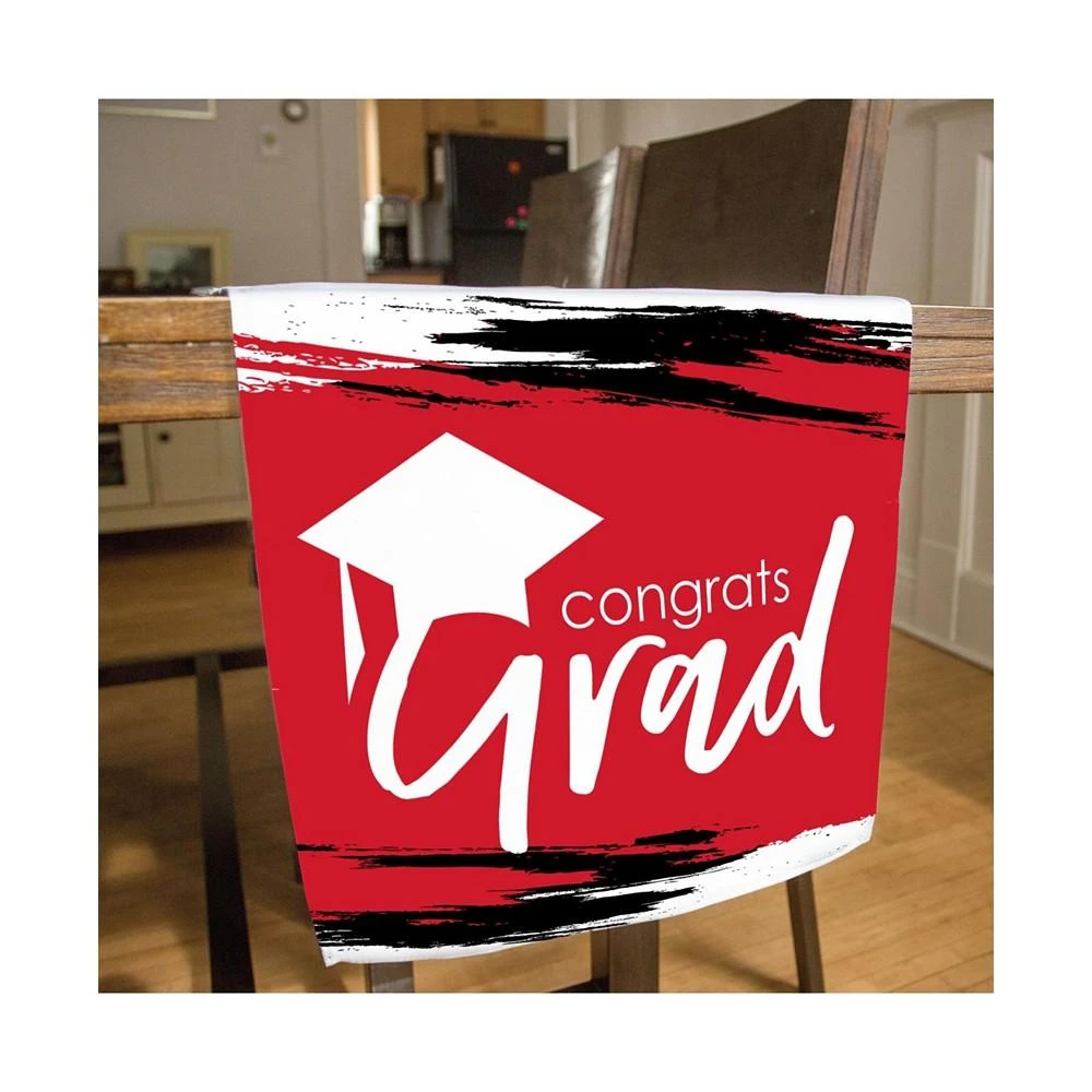 商品Big Dot of Happiness|Red Grad - Best is Yet to Come - Red Graduation Party Dining Tabletop Decor - Cloth Table Runner - 13 x 70 inches,价格¥164,第2张图片详细描述
