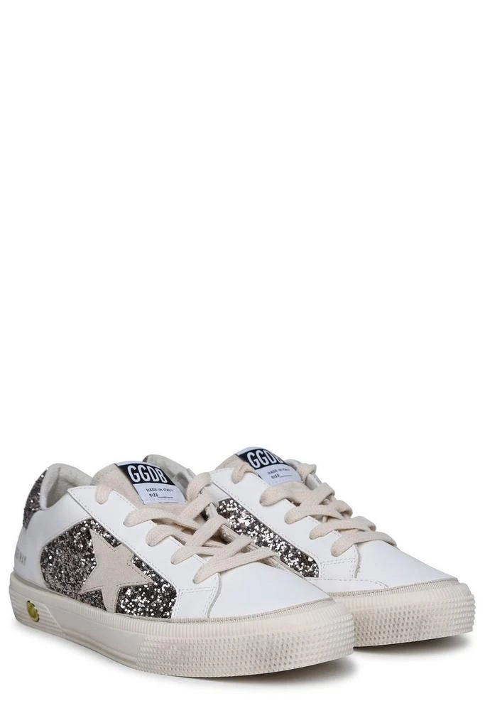 商品Golden Goose|Golden Goose Kids N May Star Glittered Sneakers,价格¥1869,第3张图片详细描述