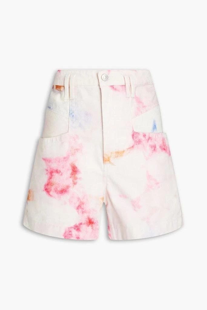 商品Isabel Marant|Esquia tie-dyed denim shorts,价格¥1035,第1张图片