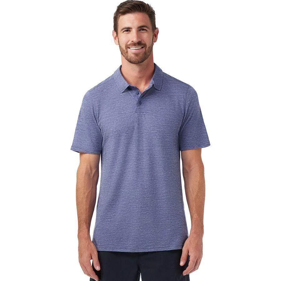 商品SmartWool|Merino Hemp Blend Short-Sleeve Polo Shirt - Men's,价格¥386,第1张图片