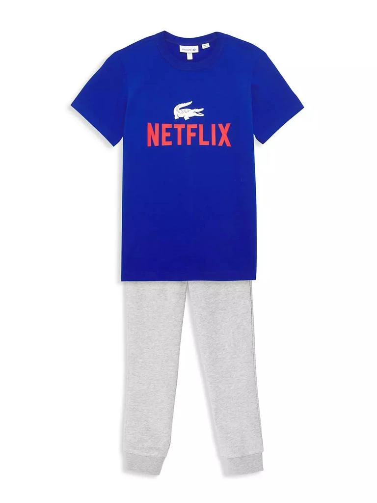 商品Lacoste|Kid's Netflix 360 T-Shirt,价格¥203,第2张图片详细描述