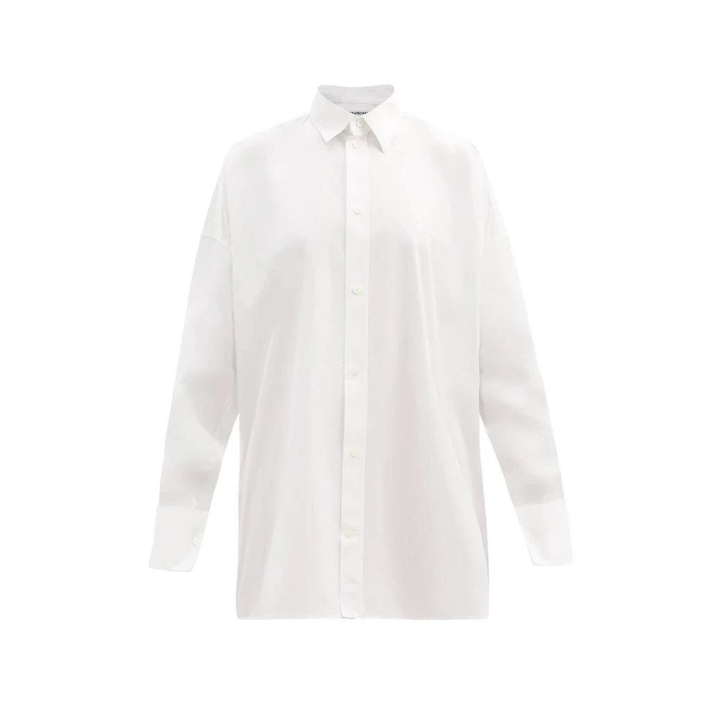 商品Balenciaga|Balenciaga Oversized Cotton Shirt,价格¥4098,第1张图片