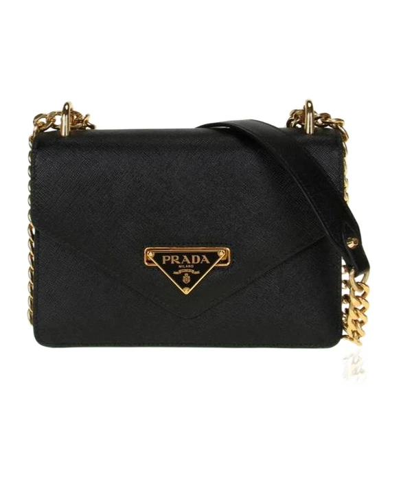 商品Prada|Prada 女士斜挎包 1BD2002EDVF0002 黑色,价格¥23993,第1张图片