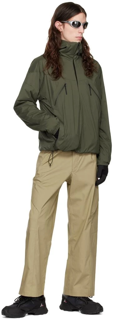 商品Goldwin 0|Taupe Padded Interliner Reversible Jacket,价格¥2820,第5张图片详细描述
