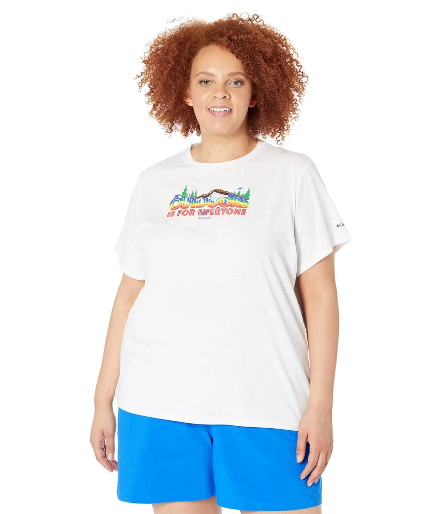 商品Columbia|Plus Size Sun Trek™ Short Sleeve Graphic Tee,价格¥243,第1张图片