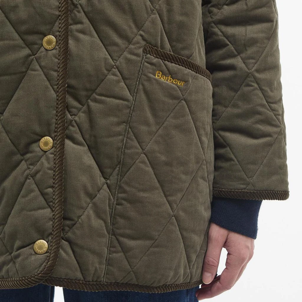 商品Barbour|Barbour Cornelia Quilted Cotton-Corduroy Jacket,价格¥1624,第2张图片详细描述
