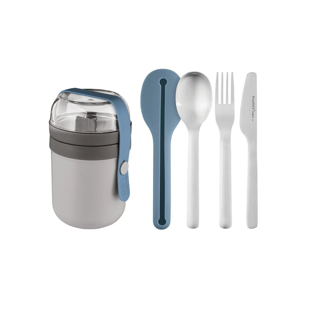 BergHOFF Leo to-Go Dual Lunch Box and Flatware Set from Macy's