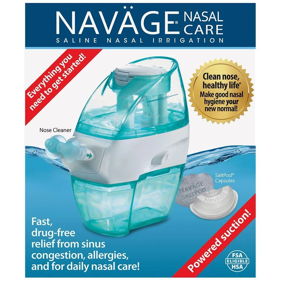 商品Navage|Saline Nasal Irrigation Starter Kit,价格¥821,第1张图片