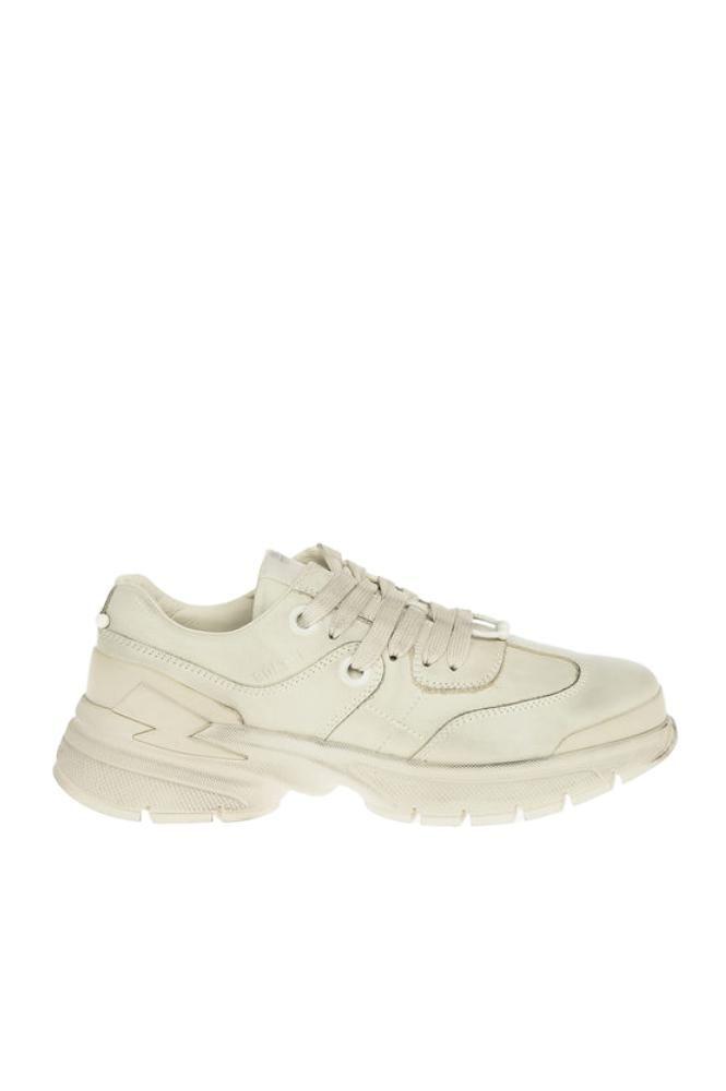 Neil Barrett Men's  Beige Other Materials Sneakers商品第3张图片规格展示