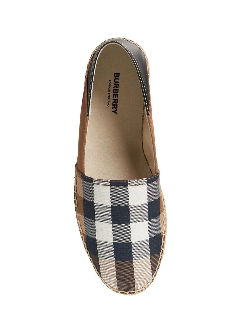 商品Burberry|Alport Check Canvas Espadrilles,价格¥4215,第3张图片详细描述