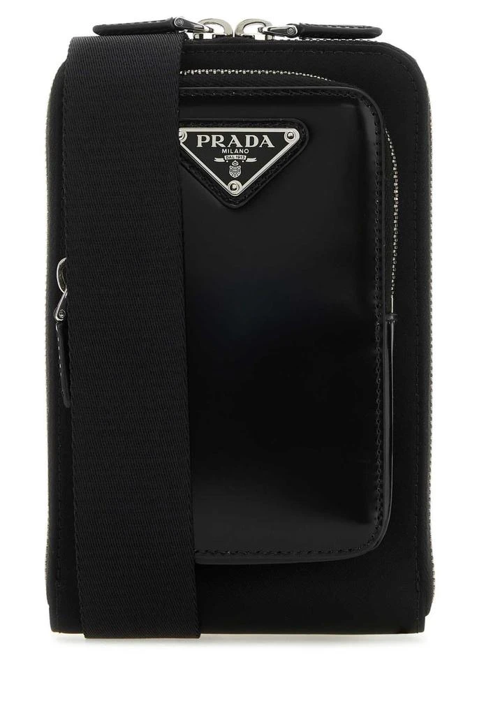 商品Prada|Prada Triangle-Logo Zipped Phone Case,价格¥7546,第1张图片