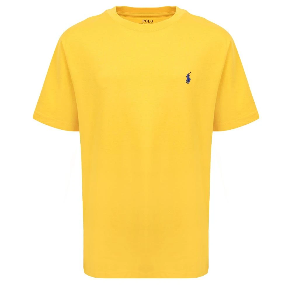 商品Ralph Lauren|Mustard Yellow Small Pony Logo Teen T Shirt,价格¥174,第1张图片