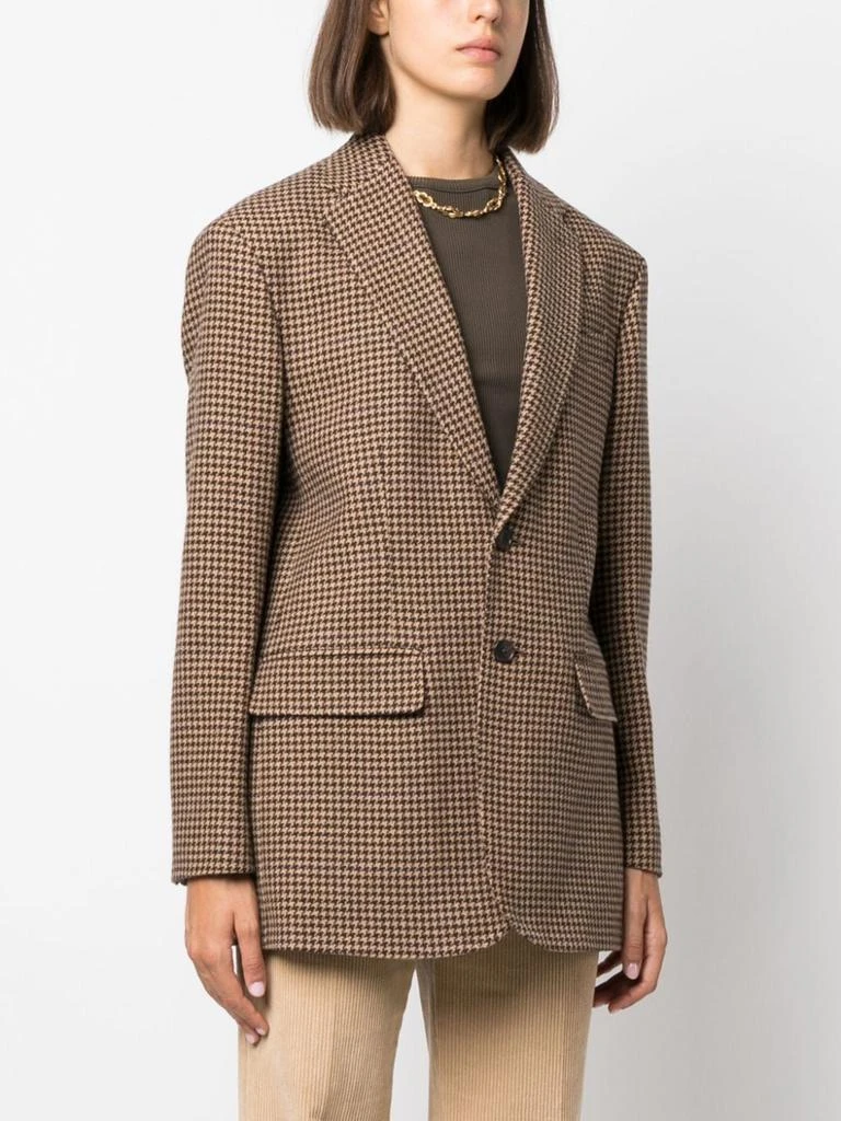 商品Ralph Lauren|POLO RALPH LAUREN - Single-breasted Houndstooth-pattern Blazer,价格¥5739,第3张图片详细描述