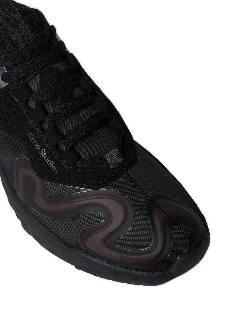 商品Acne Studios|Acne Studios Ribbon Logo Lace-Up Sneakers,价格¥2950,第5张图片详细描述