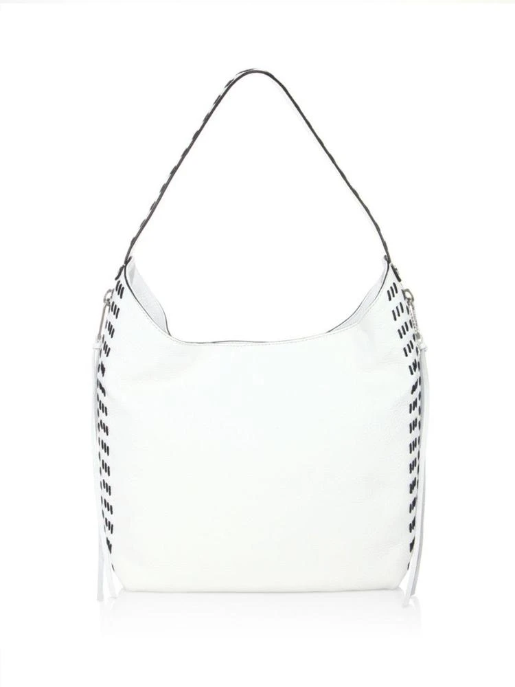 商品Rebecca Minkoff|Medium Bryn Double-Zip Leather Hobo Bag,价格¥2227,第1张图片