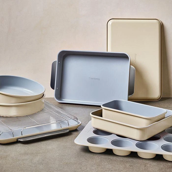 商品Caraway|11-Piece Mega Nonstick Baking Set,价格¥2953,第2张图片详细描述