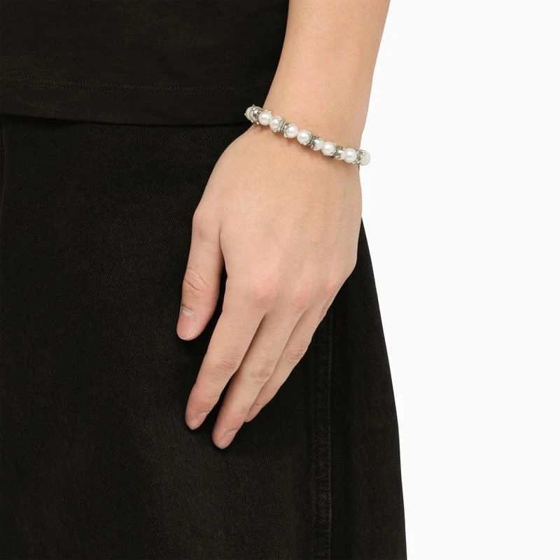 商品Emanuele Bicocchi|Silver 925 bracelet with pearls and claws,价格¥1882,第2张图片详细描述