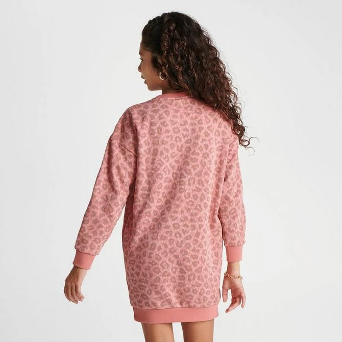 Girls' adidas Originals Allover Animal Print Long-Sleeve Dress 商品