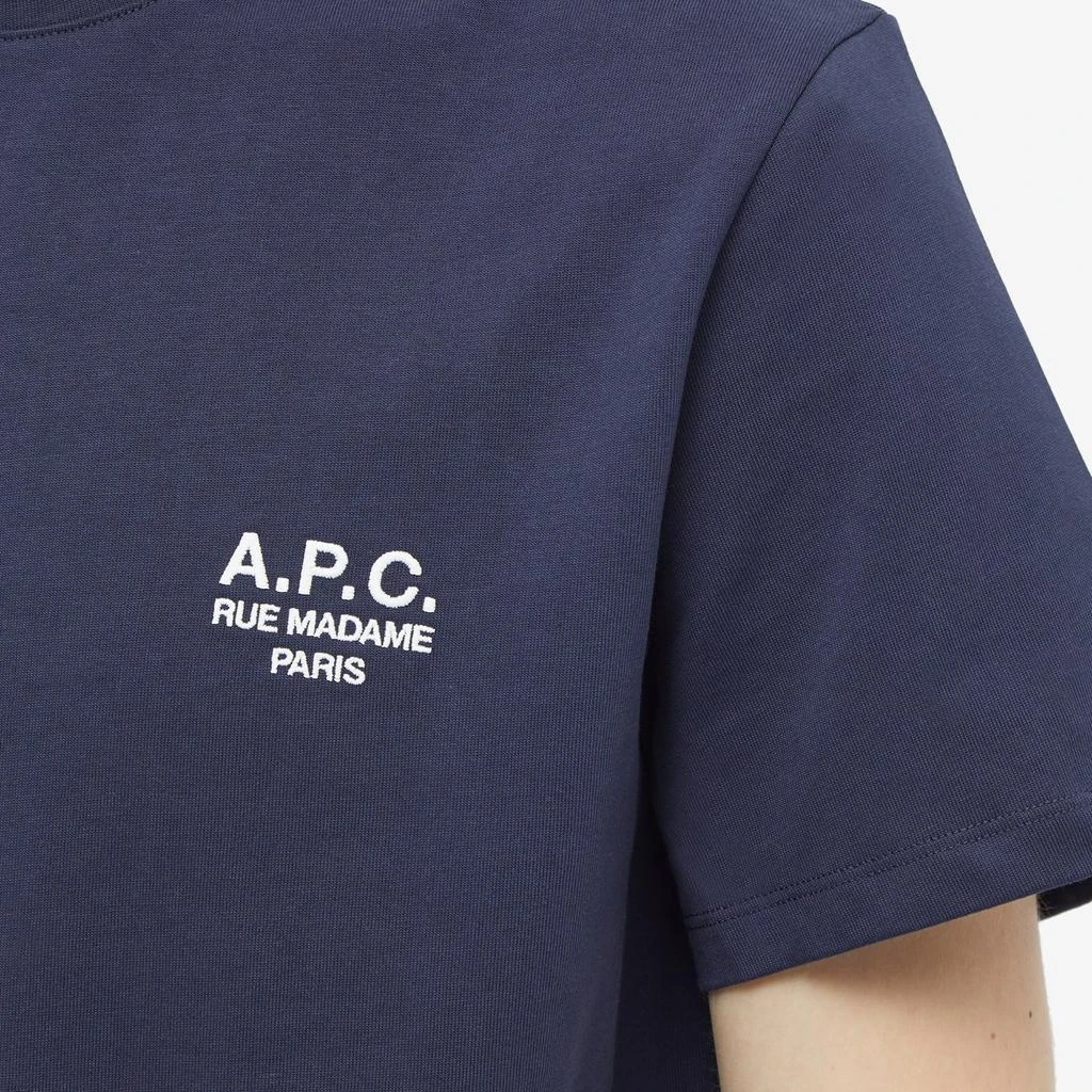 商品A.P.C.|A.P.C. Raymond Embroidered Logo T-Shirt,价格¥498,第5张图片详细描述