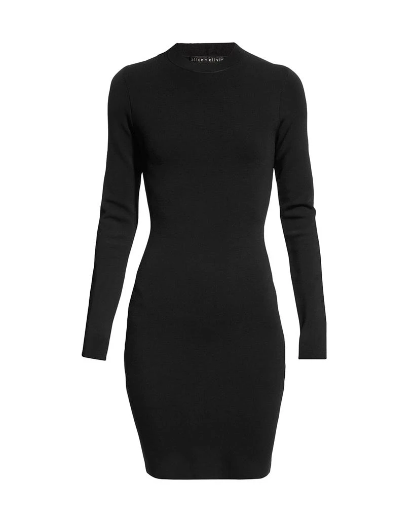 商品Alice + Olivia|Estelle Twist-Back Mini Bodycon Dress,价格¥1145,第2张图片详细描述