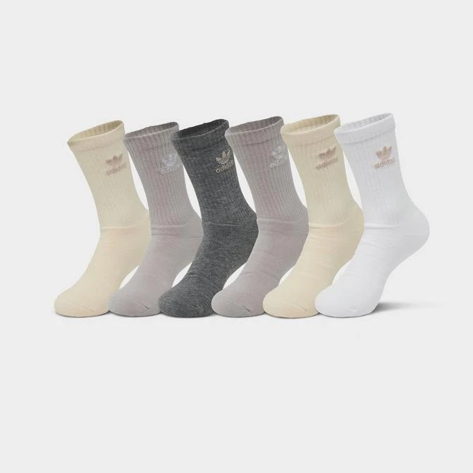 商品Adidas|adidas Originals Trefoil Crew Socks (6-Pack),价格¥112,第1张图片