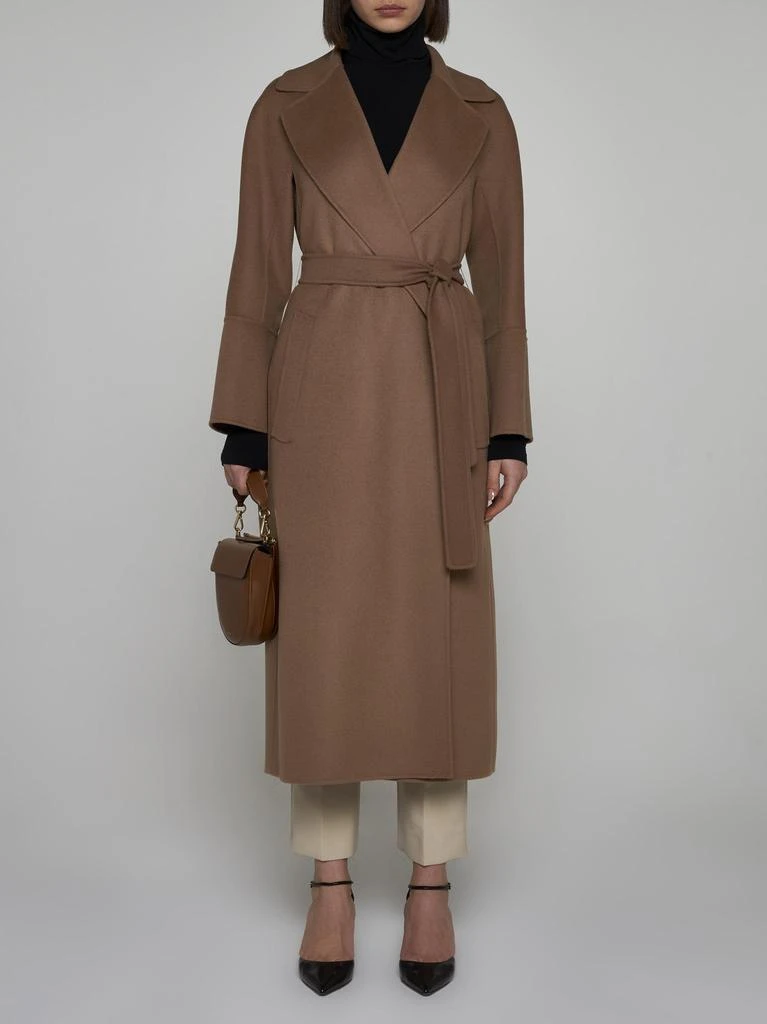 商品Max Mara|Elisa Belted Wool Coat,价格¥5734,第2张图片详细描述