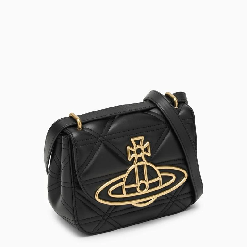 商品Vivienne Westwood|Linda black leather shoulder bag,价格¥5834,第3张图片详细描述