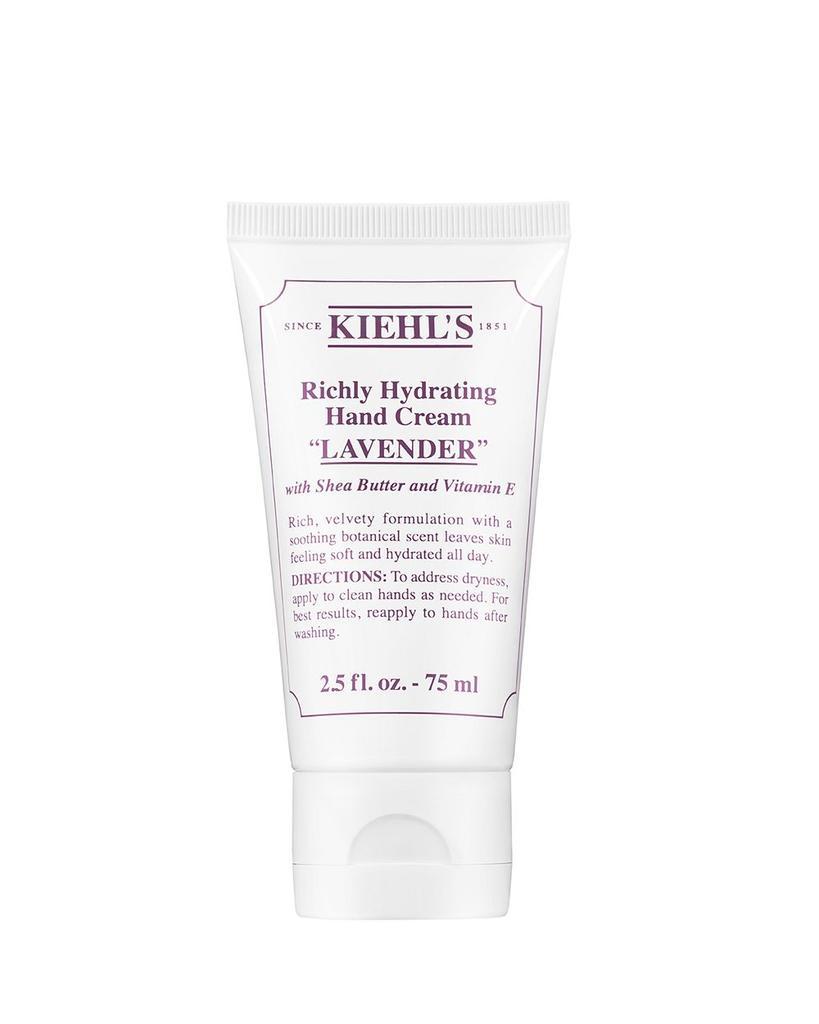 商品Kiehl's|Richly Hydrating Lavender Hand Cream 2.5 oz.,价格¥117,第3张图片详细描述