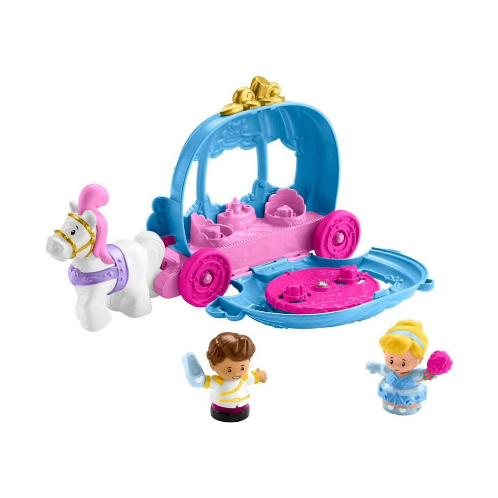 商品Fisher Price|Disney Princess Cinderella's Dancing Carriage by Little People Set,价格¥82,第1张图片