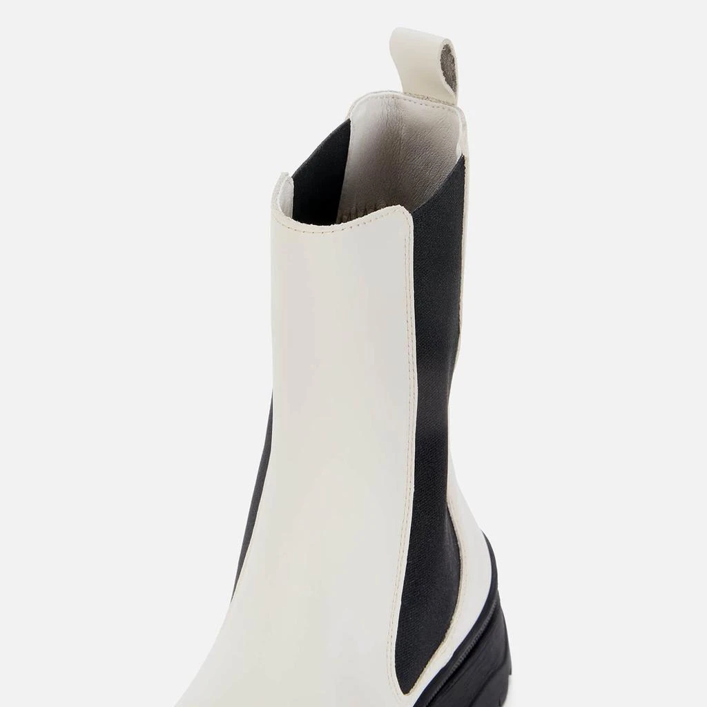 商品Ted Baker London|Ted Baker Women's Lilanna Leather Mid Calf Chelsea Boots - Cream,价格¥345,第4张图片详细描述