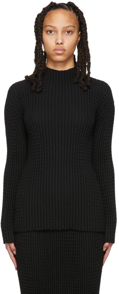 商品Issey Miyake|Black Spongy 26 Turtleneck,价格¥4804,第1张图片