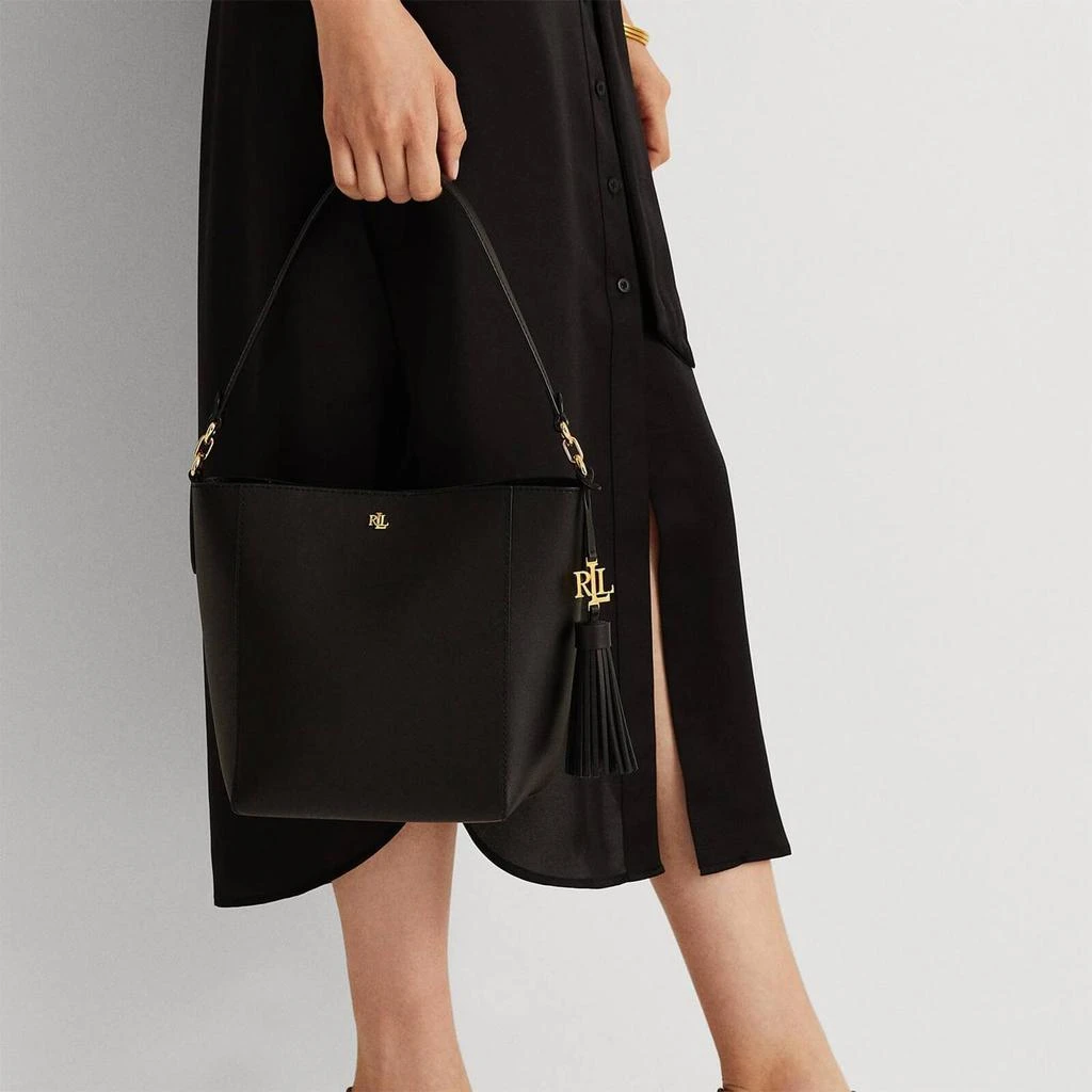 商品Ralph Lauren|Lauren Ralph Lauren Women's Adley Shoulder Bag - Small - Black,价格¥1463,第2张图片详细描述