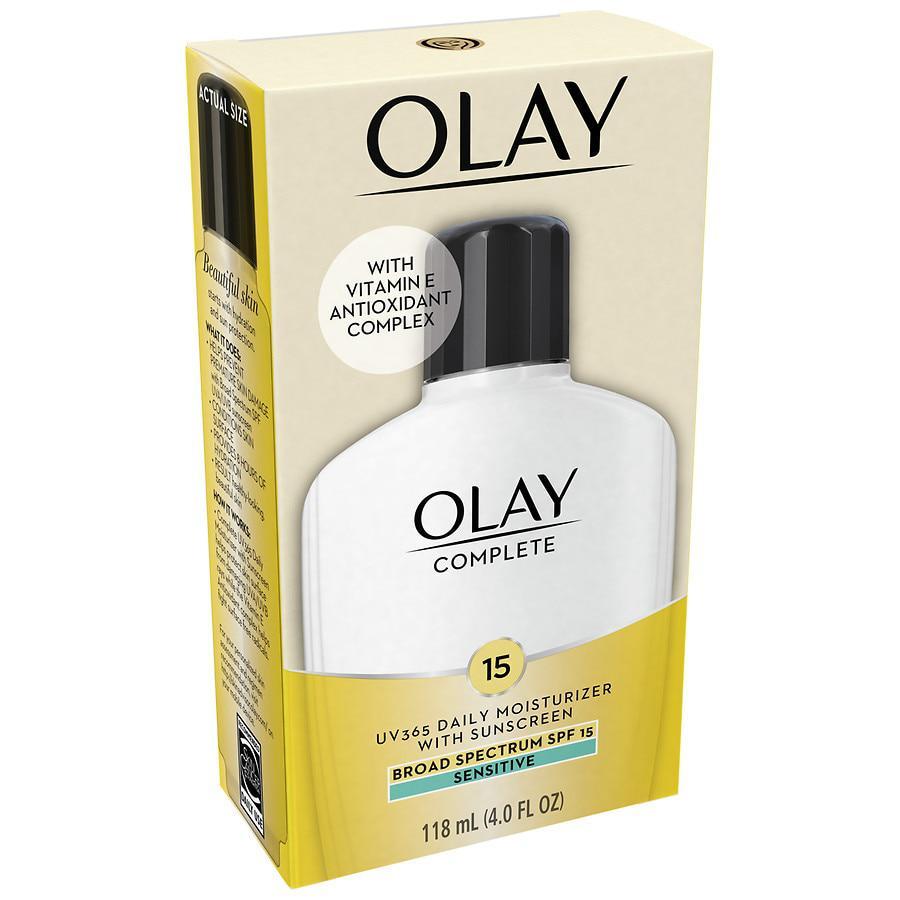 商品Olay|UV365 Daily Moisturizer with Sunscreen SPF 15, Sensitive Fragrance-Free,价格¥64,第4张图片详细描述
