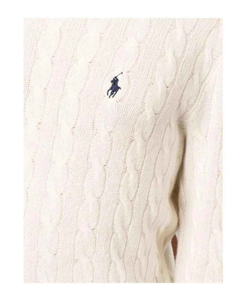 商品Ralph Lauren|Cream White Wool-cashmere Blend Jumper,价格¥1687,第3张图片详细描述
