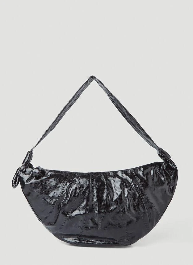 商品Lemaire|Croissant Large Shoulder Bag in Black,价格¥8807,第1张图片