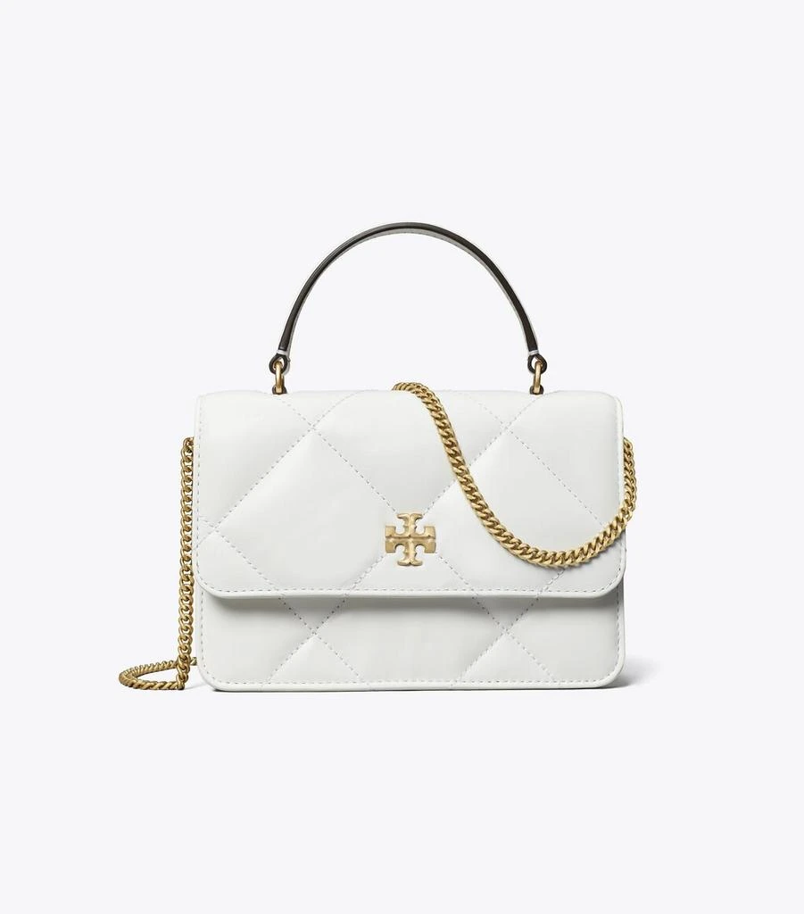 商品Tory Burch|Mini Kira Diamond Quilt Top-Handle Crossbody,价格¥3167,第4张图片详细描述