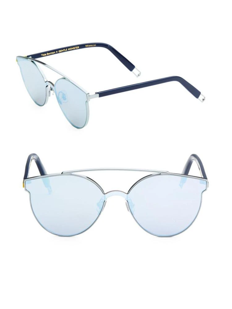 商品GENTLE MONSTER|Trick Of The Light 59MM Aviator Sunglasses,价格¥2144,第1张图片