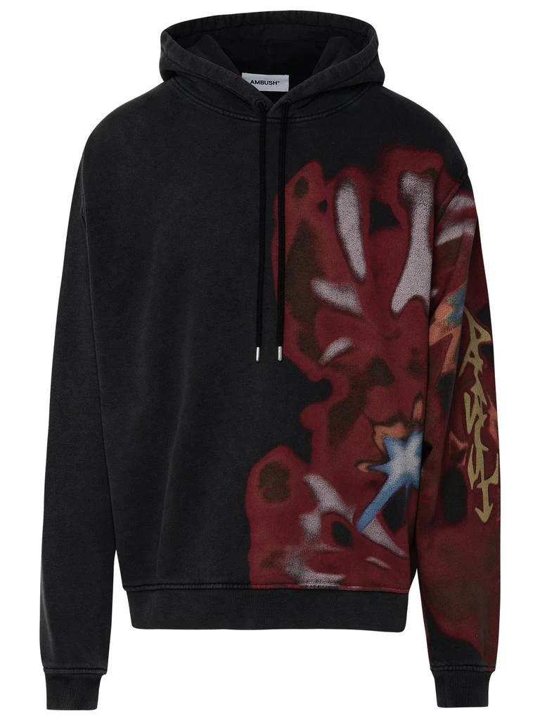 商品Ambush|Ambush Graphic-Printed Drawstring Hoodie,价格¥2828,第1张图片