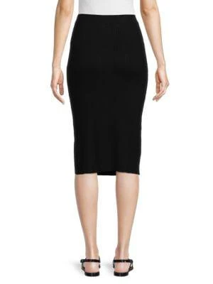 商品Saks Fifth Avenue|Ribbed Knit Midi Pencil Skirt,价格¥121,第2张图片详细描述