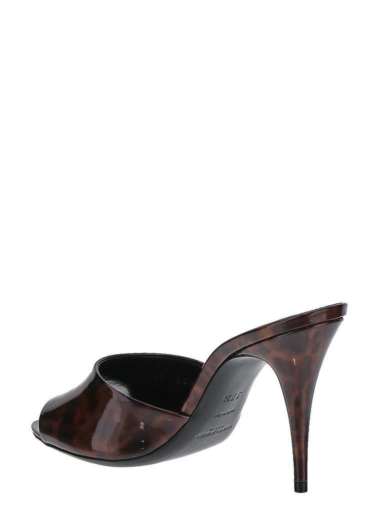 商品Yves Saint Laurent|La 16 Mules In Tortoiseshell Patent Leather,价格¥5692,第5张图片详细描述