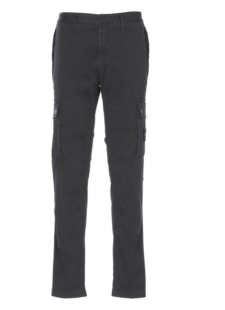 商品Stone Island|Stone Island Trousers Blue,价格¥2503,第1张图片