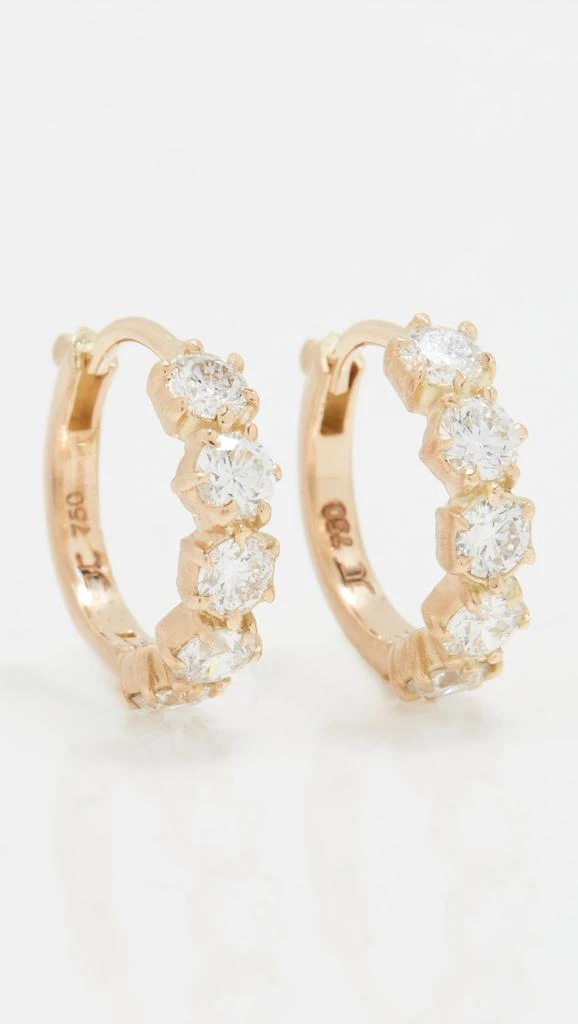 商品Jade Trau|Jade Trau 18k Catherine 贴耳耳环,价格¥24353,第1张图片