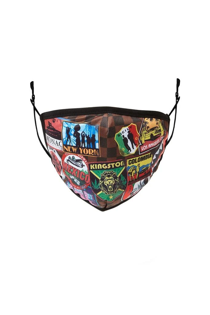 商品SprayGround|Sprayground Travel Patches Face Mask,价格¥157,第4张图片详细描述