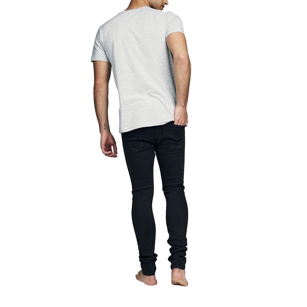 Men's Super Skinny Denim Jeans商品第5张图片规格展示