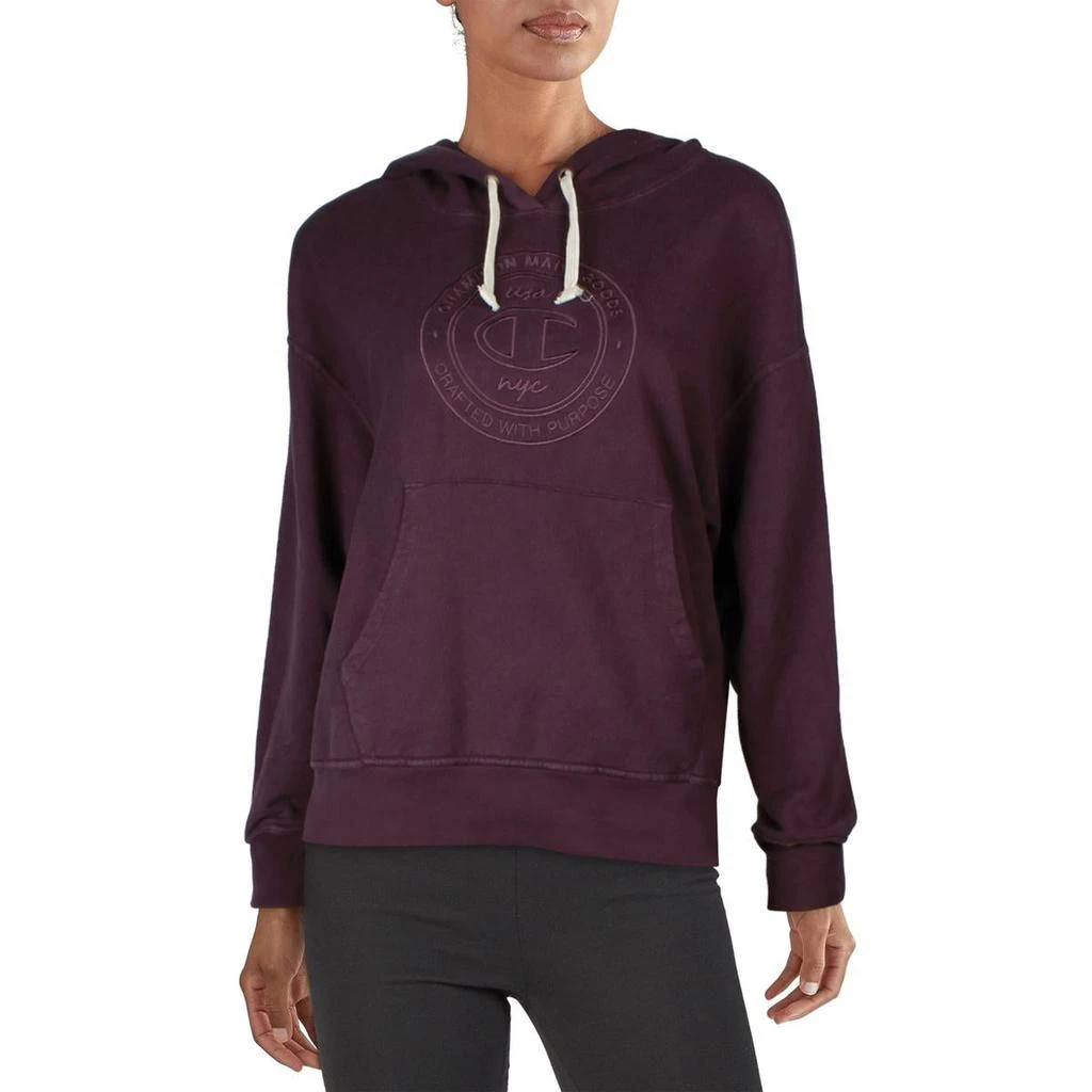 商品CHAMPION|Champion Womens Embroidered Cotton Hoodie,价格¥54,第2张图片详细描述