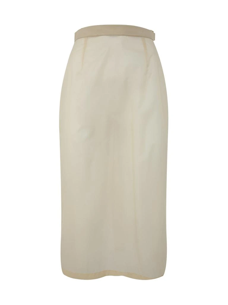 商品MAISON MARGIELA|Maison Margiela High-Waisted Midi Skirt,价格¥2133,第1张图片